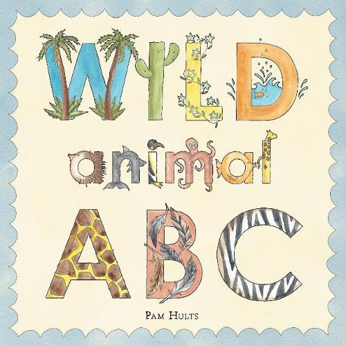 Бумажная книга «Wild Animal ABC», автор П. Дж. Рэнкин Халтс - фото №1