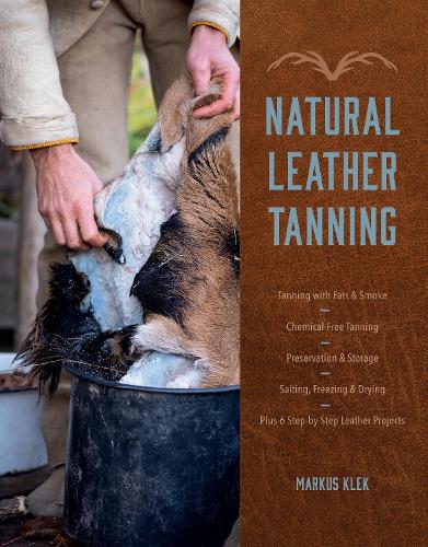 Паперова книга «Natural Leather Tanning», автор Маркус Клек - фото №1