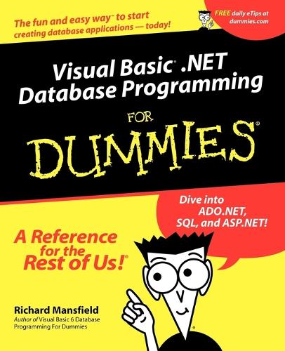 [object Object] «Visual Basic .NET Database Programming For Dummies», автор Річард Менсфілд - фото №1