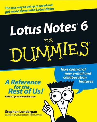 [object Object] «Lotus Notes 6 For Dummies», автор Стівен Р. Лондерган - фото №1