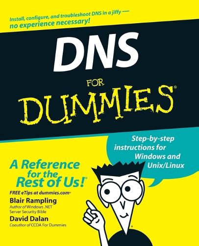 [object Object] «DNS For Dummies», авторів Блер Ремплінг, Девід Далан - фото №1