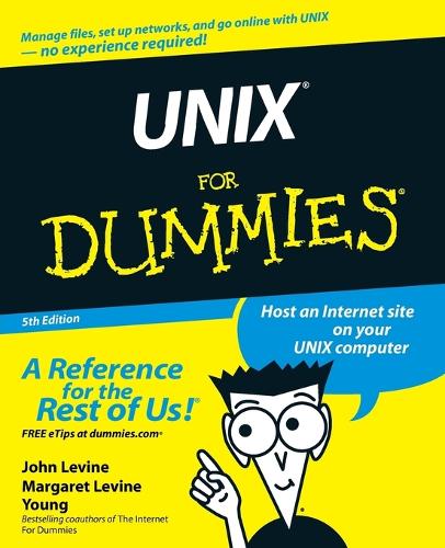 [object Object] «UNIX For Dummies», авторів Джон Р. Левін, Маргарет Левін Янг - фото №1