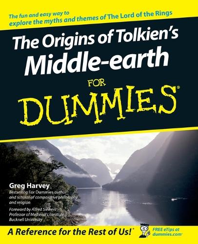 Бумажная книга «The Origins of Tolkien's Middle-earth For Dummies», автор Грег Харви - фото №1