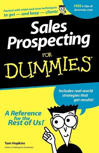 Бумажная книга «Sales Prospecting For Dummies», автор Том Хопкинс - фото №1
