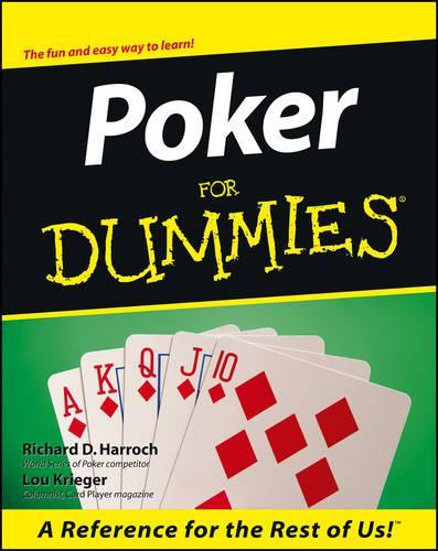 Паперова книга «Poker For Dummies», авторів Лу Крігер, Річард Д. Гарроч - фото №1