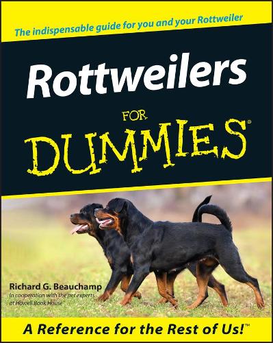 [object Object] «Rottweilers For Dummies», автор Річард Г. Бошамп - фото №1