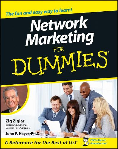 Бумажная книга «Network Marketing For Dummies», авторов Джон П. Хейс, Зиг Зиглар - фото №1