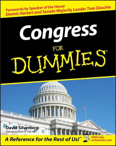 Паперова книга «Congress For Dummies», автор Девід Сільверберг - фото №1