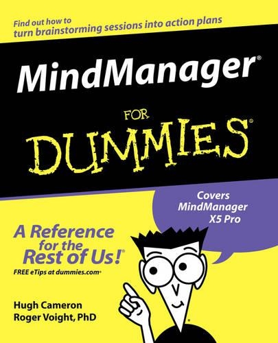 Бумажная книга «MindManager For Dummies», авторов Хью Кэмерон, Роджер Войт - фото №1