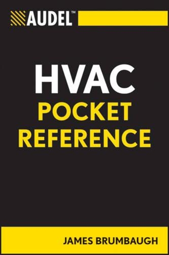 Бумажная книга «Audel HVAC Pocket Reference», автор Джеймс Э. Брумбо - фото №1