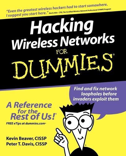 [object Object] «Hacking Wireless Networks For Dummies», авторів Кевін Бівер, Пітер Т. Девіс - фото №1