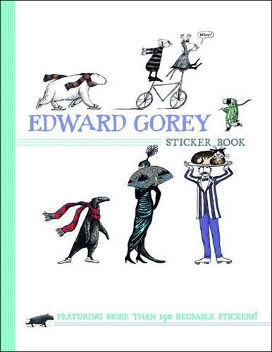 Бумажная книга «Edward Gorey Sticker Book», автор Эдвард Гори - фото №1