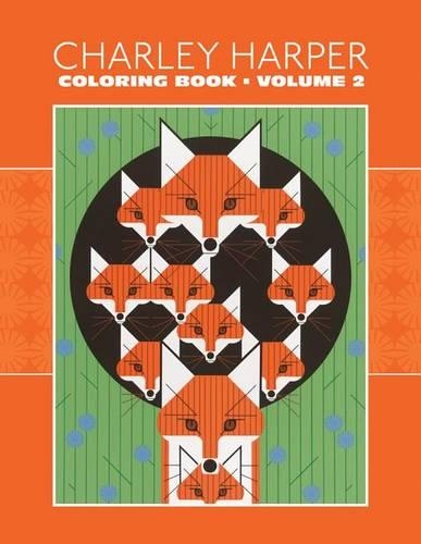 Паперова книга «Charley Harper Volume II Colouring Book», автор Чарлі Гарпер - фото №1