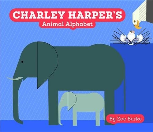Паперова книга «Charley Harper's Animal Alphabet», автор Чарлі Гарпер - фото №1