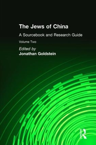 Бумажная книга «The Jews of China: v. 2: A Sourcebook and Research Guide», автор Джонатан Голдштейн - фото №1