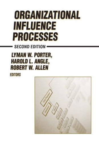 Бумажная книга «Organizational Influence Processes», авторов Х.Л. Англе, Лайман В. Портер, Роберт В. Аллен - фото №1