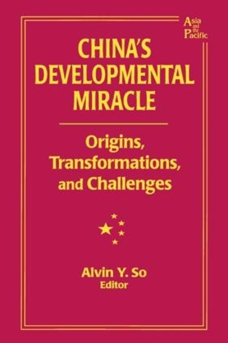 Паперова книга «China's Developmental Miracle: Origins, Transformations, and Challenges», автор Елвін Ю. Со - фото №1