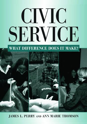 Паперова книга «Civic Service: What Difference Does it Make?», авторів Енн Марі Томсон, Джеймс Л. Перрі - фото №1