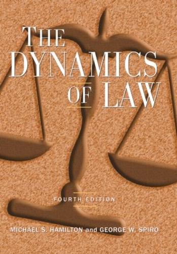 Бумажная книга «The Dynamics of Law», авторов Джордж У. Спиро, Майкл С Гамильтон - фото №1