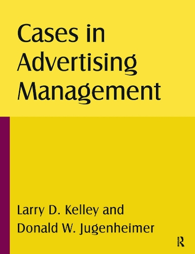 Бумажная книга «Cases in Advertising Management», авторов Дональд В. Югенхаймер, Ларри Д. Келли - фото №1
