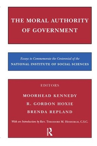 Паперова книга «The Moral Authority of Government», авторів Генрі Барбера, Р. Хоксі - фото №1