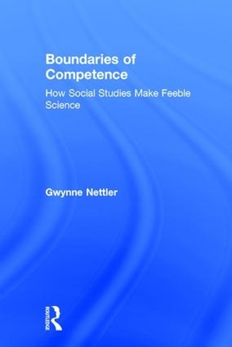 Бумажная книга «Boundaries of Competence: Knowing the Social with Science» - фото №1