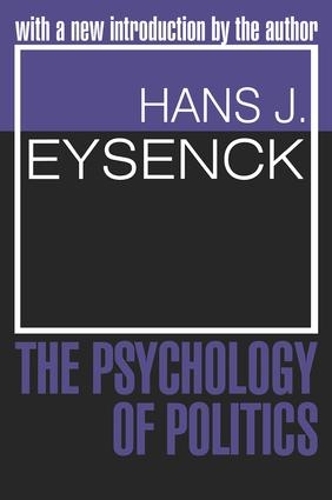 Паперова книга «The Psychology of Politics», автор Ганс Юрген Айзенк - фото №1
