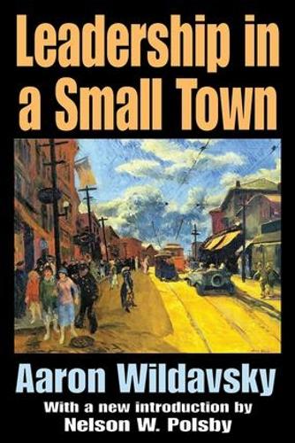 Бумажная книга «Leadership in a Small Town», автор Аарон Вильдавский - фото №1