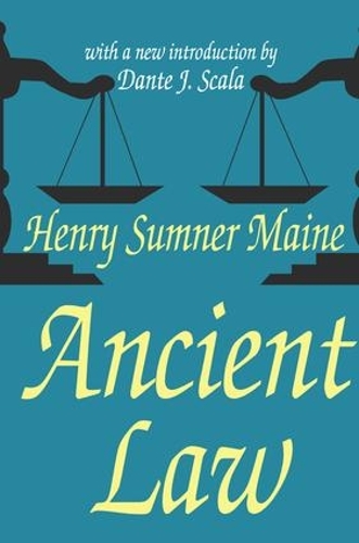 Бумажная книга «Ancient Law», авторов Данте Дж. Скала, Генри Самнер Мэн - фото №1