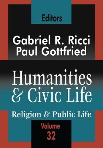 Бумажная книга «Humanities and Civic Life: Volume 32», автор Пол Эдвард Готтфрид - фото №1