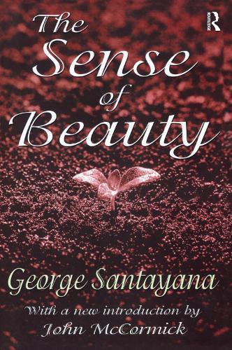 Паперова книга «The Sense of Beauty», автор Джордж Сантаяна - фото №1