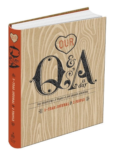 Бумажная книга «Our Q&A a Day: 3-Year Journal for 2 People», автор Поттер Гифт - фото №1