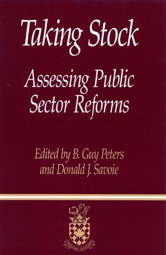 Бумажная книга «Taking Stock: Assessing Public Sector Reforms», авторов Дональд Дж. Савойя, Гай Питерс - фото №1