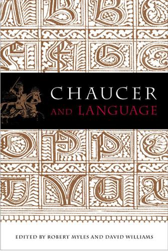 Бумажная книга «Chaucer and Language: Essays in Honour of Douglas Wurtele», авторов Дэвид А. Уильямс, Роберт Майлз - фото №1