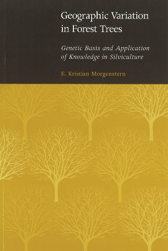 Бумажная книга «Geographic Variation in Forest Trees: Genetic Basis and Application of Knowledge in Silviculture», автор Мария Моргенштерн - фото №1