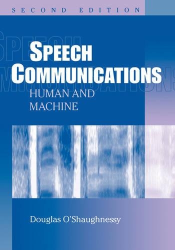Паперова книга «Speech Communications: Human and Machine», автор Дуглас О'Шонессі - фото №1