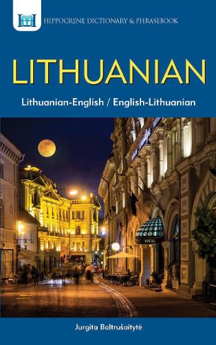 Паперова книга «Lithuanian-English / English-Lithuanian Dictionary & Phrasebook», автор Юргіта Балтрушайтіте - фото №1