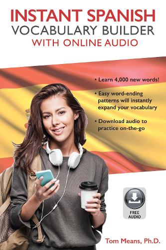 Паперова книга «Instant Spanish Vocabulary Builder with Online Audio», автор Том Мінс - фото №1