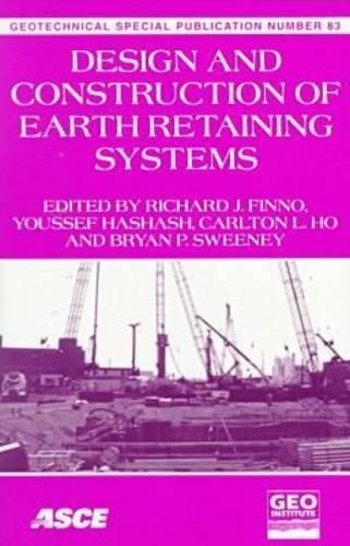 Паперова книга «Design and Construction of Earth Retaining Systems», авторів B. Суїні, К. Хо, Річард Дж. Фінно, Ю. Хашаш - фото №1