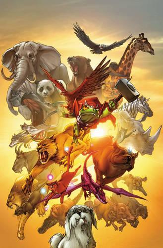 Бумажная книга «Lockjaw & The Pet Avengers Unleashed», автор Крис Элиопулис - фото №1