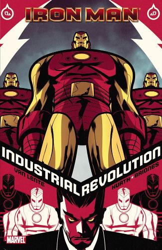 Паперова книга «Iron Man: Industrial Revolution», автор Фред Ван Ленте - фото №1