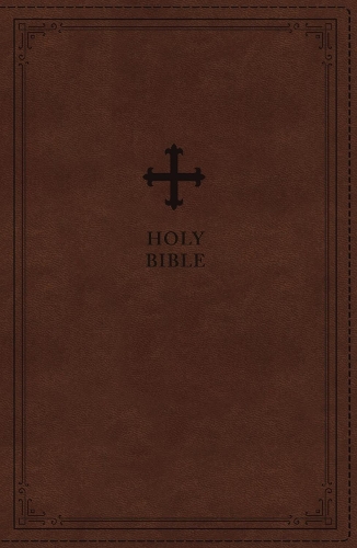 Паперова книга «NRSV Catholic Edition Gift Bible, Brown Leathersoft (Comfort Print, Holy Bible, Complete Catholic Bible, NRSV CE): Holy Bible», автор Католицьке біблійне видавництво - фото №1
