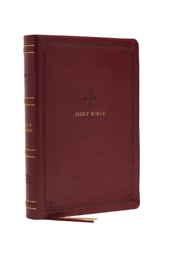 Бумажная книга «NRSV Large Print Standard Catholic Bible, Red Leathersoft (Comfort Print, Holy Bible, Complete Catholic Bible, NRSV CE): Holy Bible», автор Католическое библейское издательство - фото №1