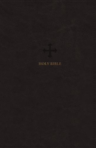 Паперова книга «NRSV, Catholic Bible, Standard Personal Size, Leathersoft, Black, Comfort Print: Holy Bible», автор Католицьке біблійне видавництво - фото №1