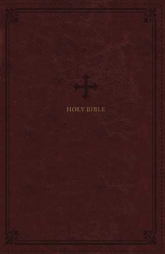 Паперова книга «NRSV, Catholic Bible, Standard Personal Size, Leathersoft, Red, Comfort Print: Holy Bible», автор Католицьке біблійне видавництво - фото №1