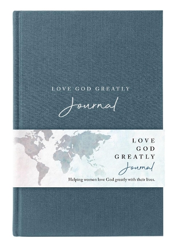 Паперова книга «Love God Greatly Journal: A SOAP Method Journal for Bible Study (Blue Cloth-bound Hardcover)», автор Love God Greatly - фото №1