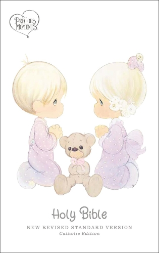 Бумажная книга «NRSVCE, Precious Moments Bible, White, Leathersoft, Comfort Print: Holy Bible», автор Католическое библейское издательство - фото №1