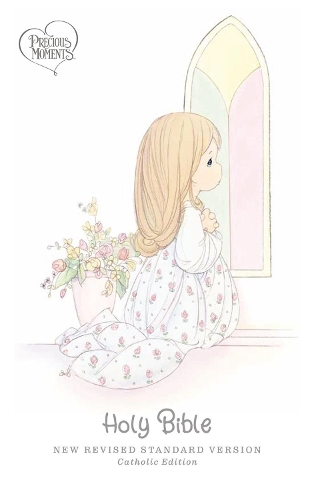 Бумажная книга «NRSVCE, Precious Moments Bible, Pink, Leathersoft, Comfort Print: Holy Bible», автор Католическое библейское издательство - фото №1