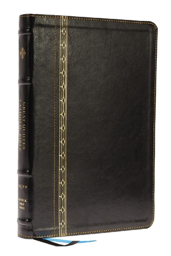 Бумажная книга «NRSVCE, Great Quotes Catholic Bible, Leathersoft, Black, Comfort Print: Holy Bible», автор Католическое библейское издательство - фото №1