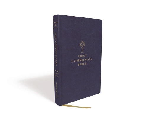 Бумажная книга «NABRE, New American Bible, Revised Edition, Catholic Bible, First Communion Bible: New Testament, Leathersoft, Blue: Holy Bible», автор Католическое библейское издательство - фото №1